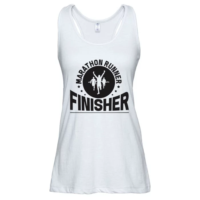 Marathon Runner Marathon Finisher Marathon Marathoners Ladies Essential Flowy Tank