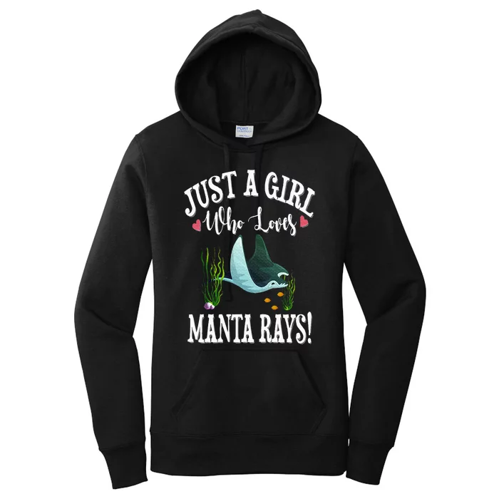 Manta Ray Women's Pullover Hoodie