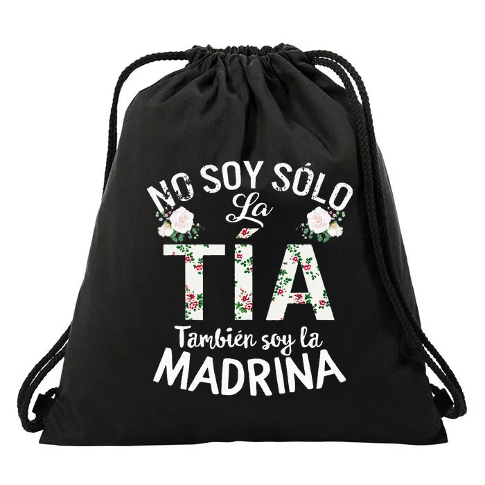 Mujer Regalo Madrina Bautizo Tia padrino revelación género Drawstring Bag