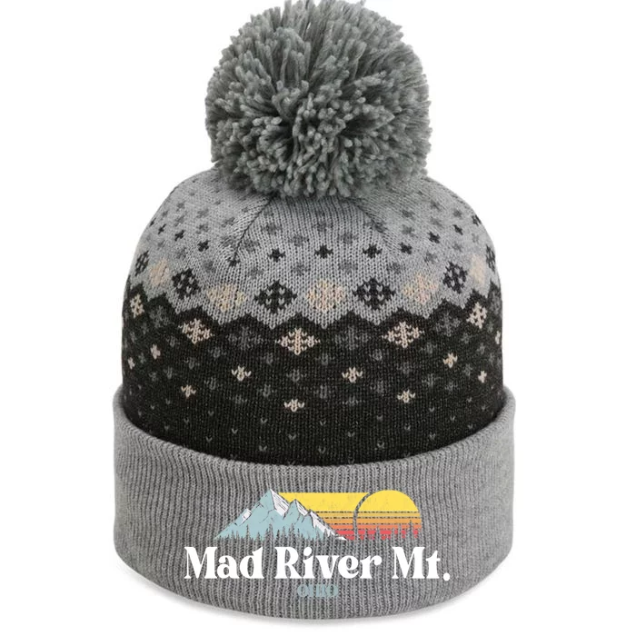 Mad River Mountain Ohio Ski Trip Snowboarding Slopes Hiking Gift The Baniff Cuffed Pom Beanie