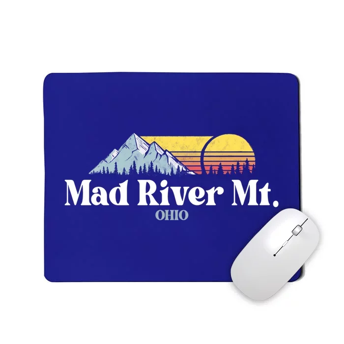 Mad River Mountain Ohio Ski Trip Snowboarding Slopes Hiking Gift Mousepad