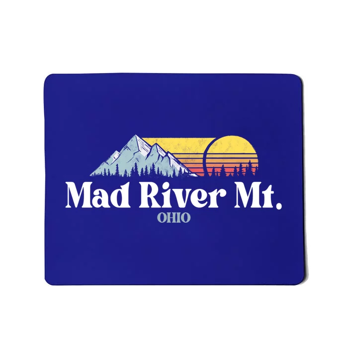 Mad River Mountain Ohio Ski Trip Snowboarding Slopes Hiking Gift Mousepad