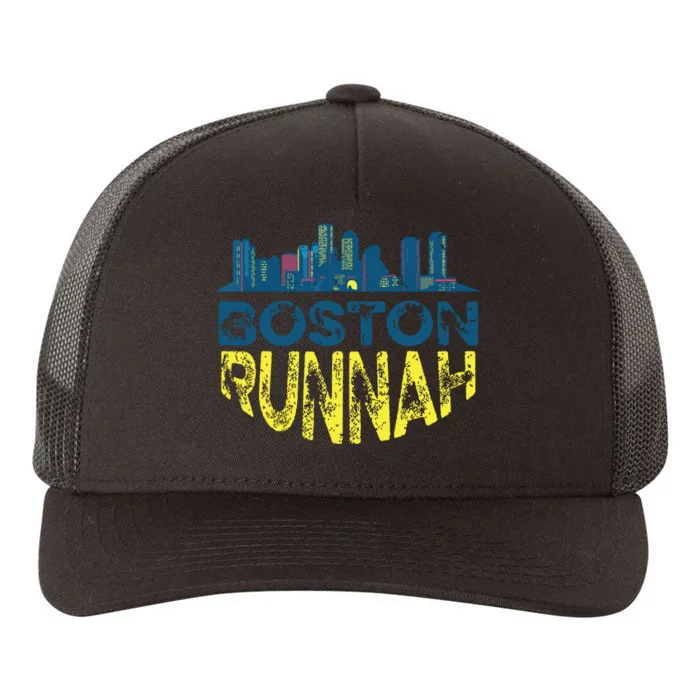 Marathon Runner Miles Runnah Yupoong Adult 5-Panel Trucker Hat