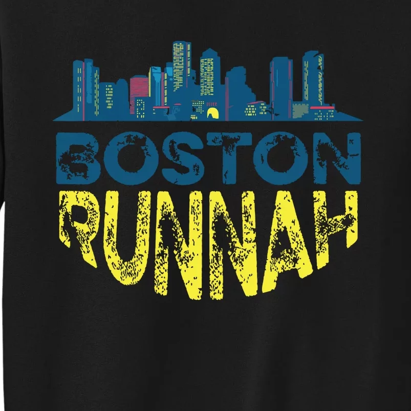 Marathon Runner Miles Runnah Tall Sweatshirt