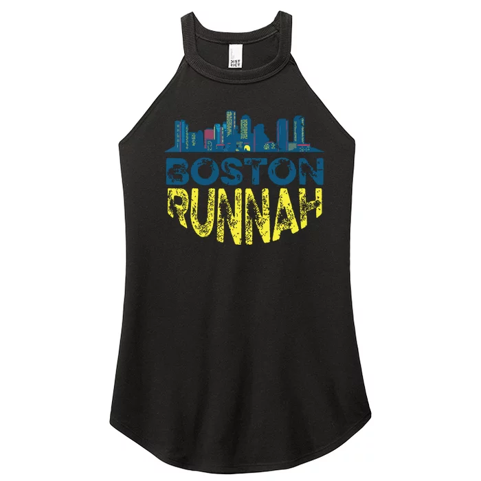 Marathon Runner Miles Runnah Women’s Perfect Tri Rocker Tank