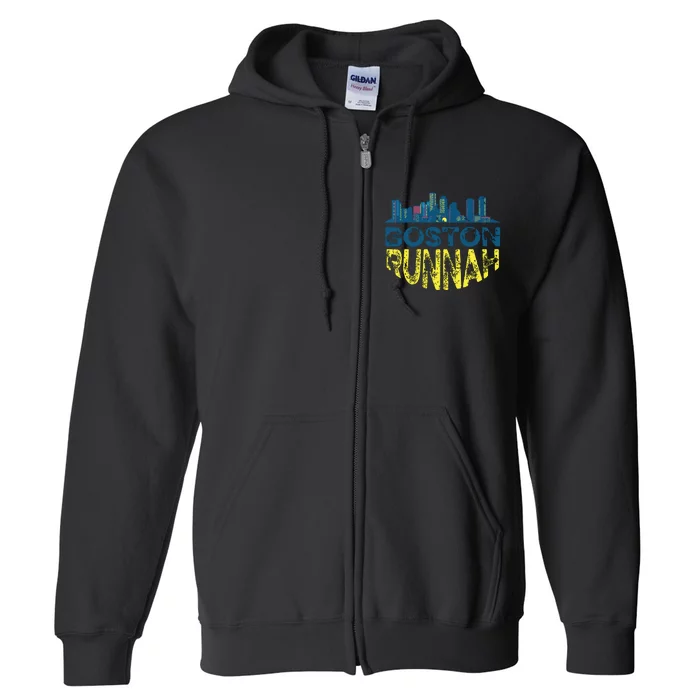 Marathon Runner Miles Runnah Full Zip Hoodie