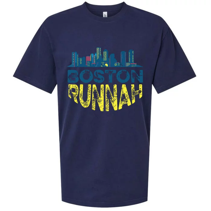 Marathon Runner Miles Runnah Sueded Cloud Jersey T-Shirt