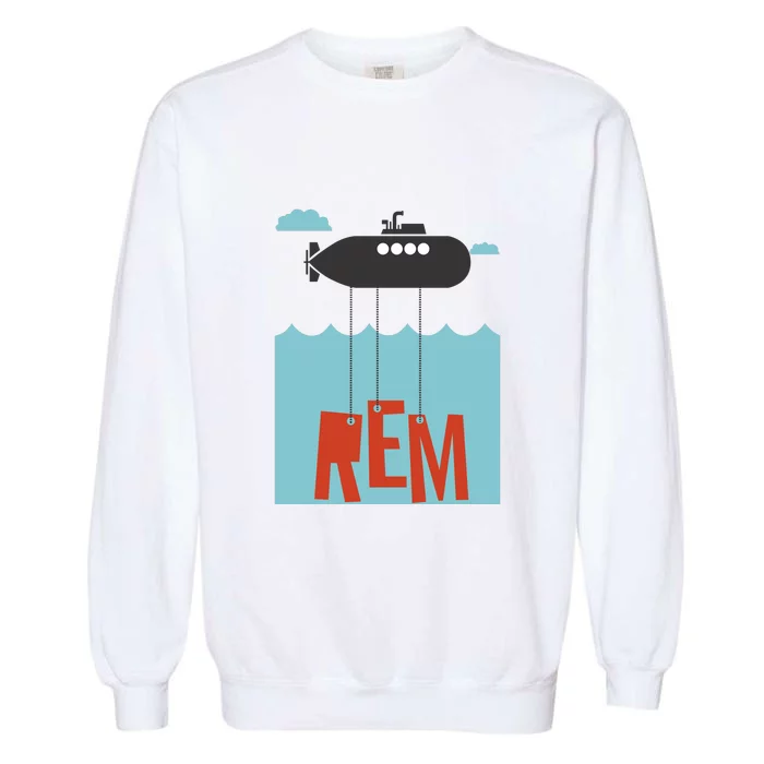 Music Rock Garment-Dyed Sweatshirt