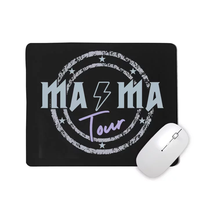 Mama Rock Moms Life Mothers Day Family Mousepad