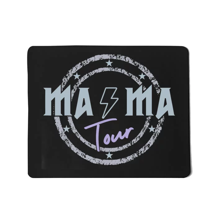 Mama Rock Moms Life Mothers Day Family Mousepad