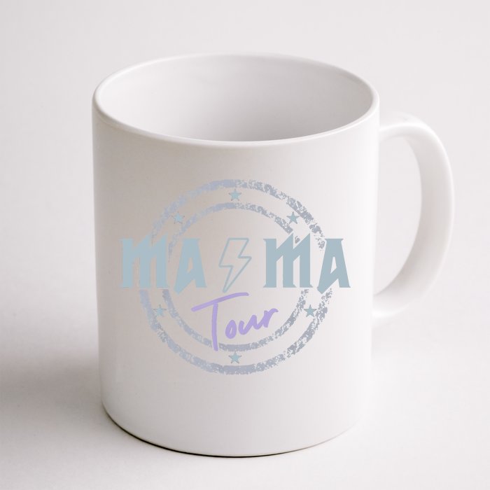 Mama Rock Moms Life Mothers Day Family Front & Back Coffee Mug