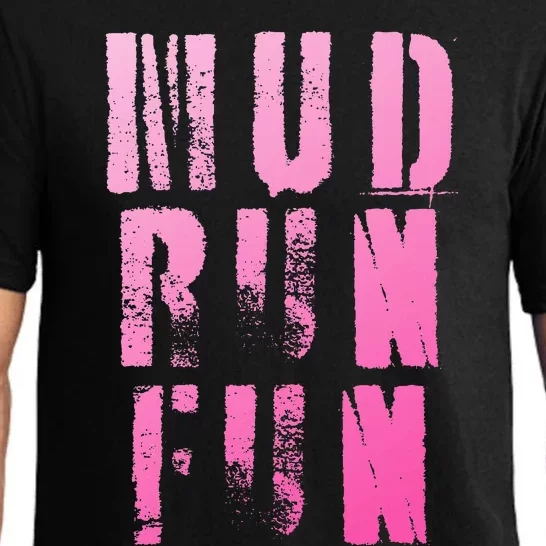 Mud Run Mud Run Fun Obstacle Race Pajama Set