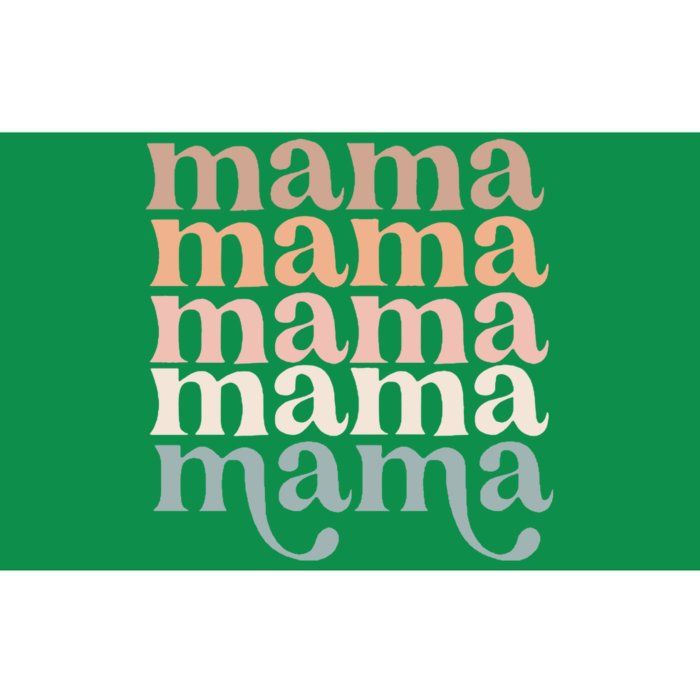 Mama Retro Bumper Sticker