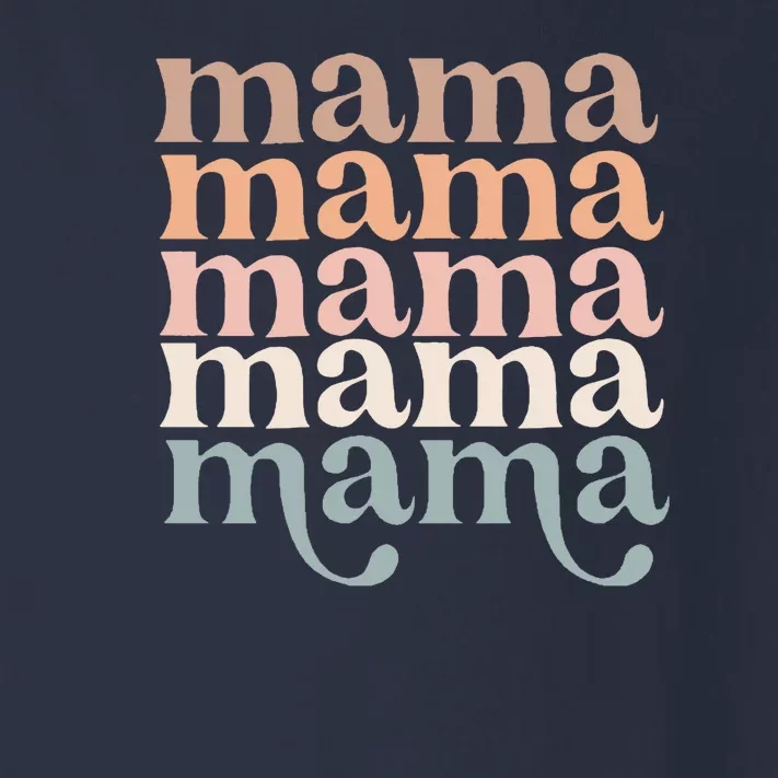 Mama Retro Toddler Long Sleeve Shirt