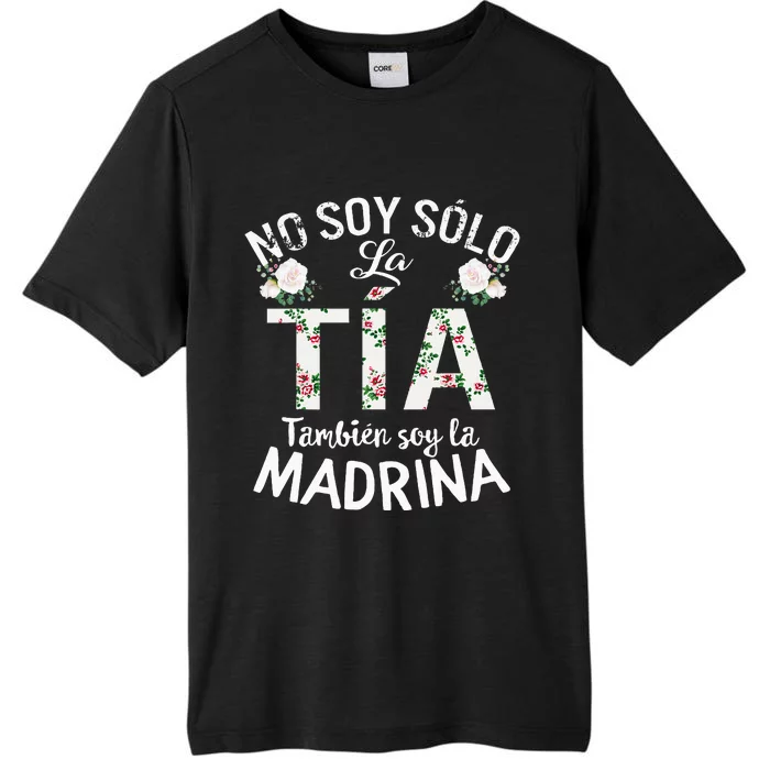 Mujer Regalo Madrina Bautizo Tia Padrino RevelacióN GéNero ChromaSoft Performance T-Shirt