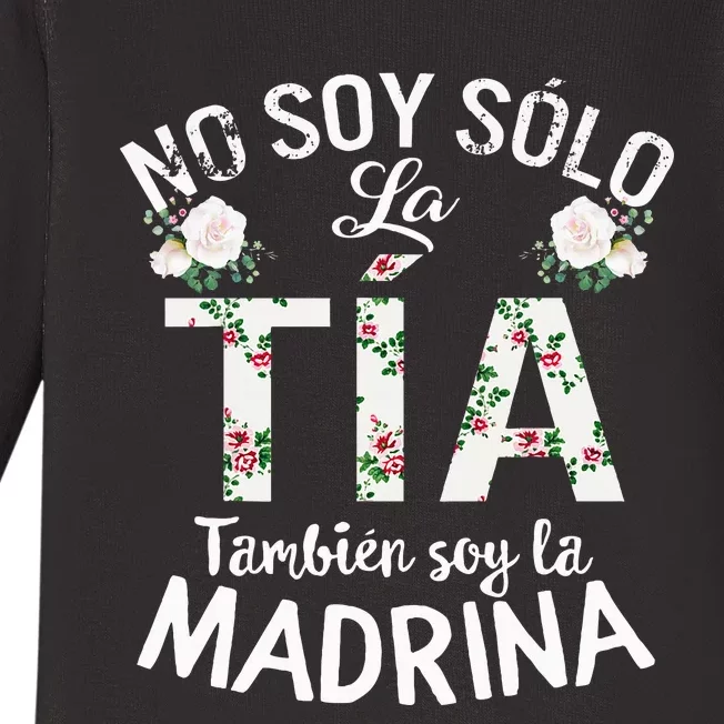 Mujer Regalo Madrina Bautizo Tia Padrino RevelacióN GéNero Baby Long Sleeve Bodysuit