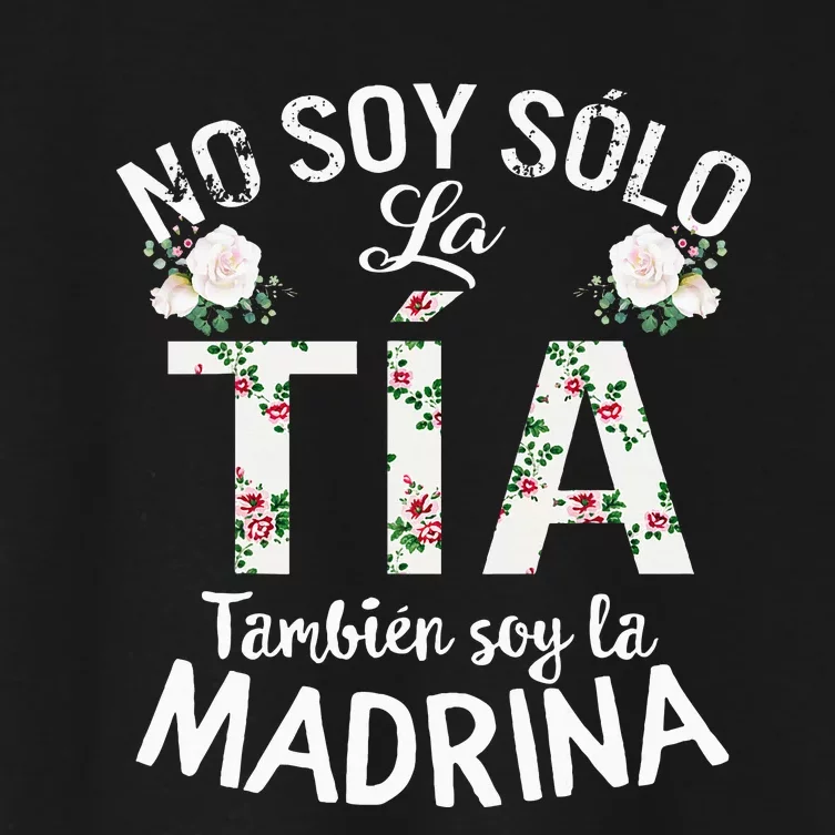 Mujer Regalo Madrina Bautizo Tia Padrino RevelacióN GéNero Women's Crop Top Tee