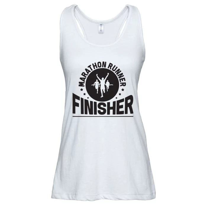 Marathon Runner Marathon Finisher Marathon Marathoners Hoodie Ladies Essential Flowy Tank