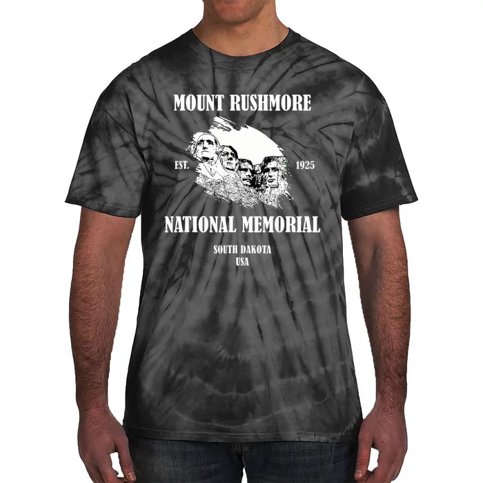 Mount Rushmore National Memorialsouth Dakota United States Of America Tie-Dye T-Shirt