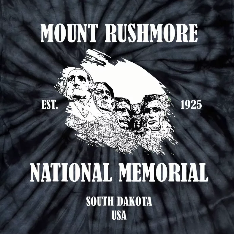 Mount Rushmore National Memorialsouth Dakota United States Of America Tie-Dye T-Shirt