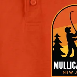 Mullica River New Jersey Fishing Dry Zone Grid Performance Polo