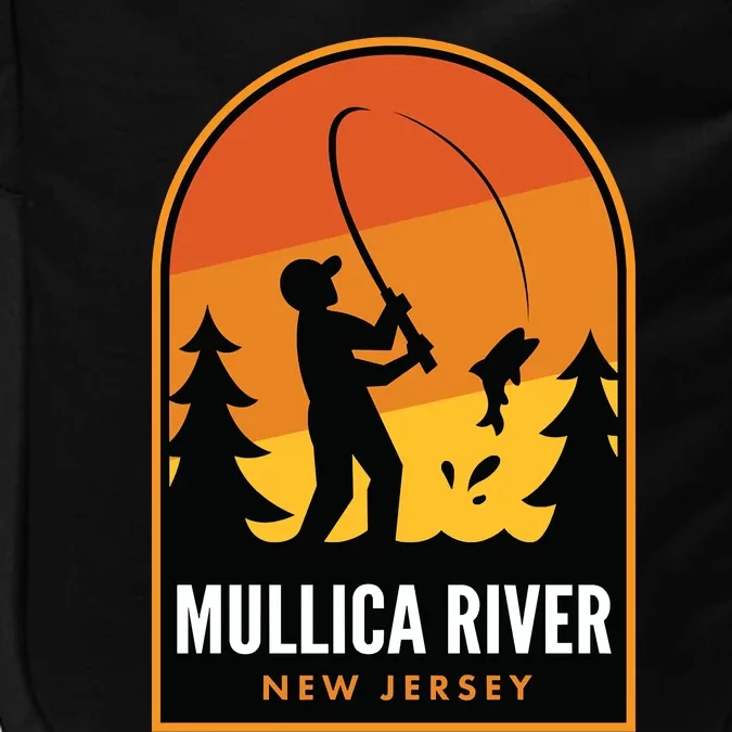 Mullica River New Jersey Fishing Impact Tech Backpack