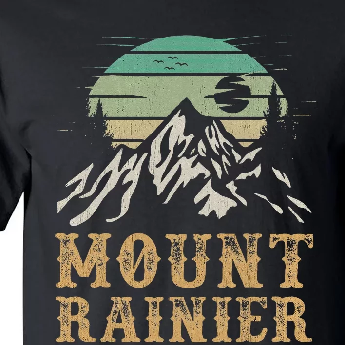 Mount Rainier National Park Merchandise Hiking Mt Rainier Tall T-Shirt