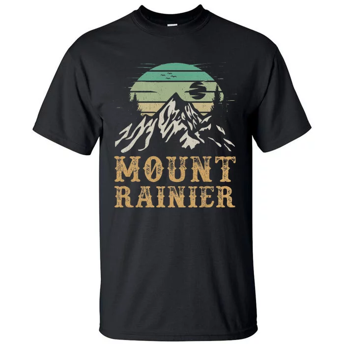 Mount Rainier National Park Merchandise Hiking Mt Rainier Tall T-Shirt