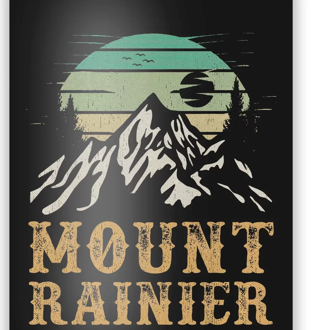 Mount Rainier National Park Merchandise Hiking Mt Rainier Poster