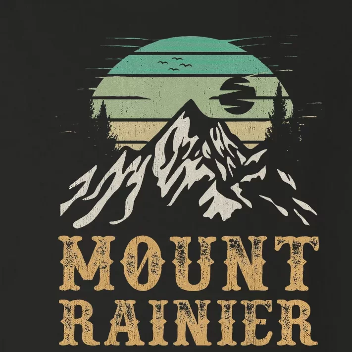 Mount Rainier National Park Merchandise Hiking Mt Rainier Toddler Long Sleeve Shirt