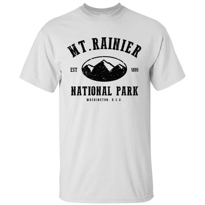 Mt. Rainier National Park Love Hiking Wanderlust Tall T-Shirt