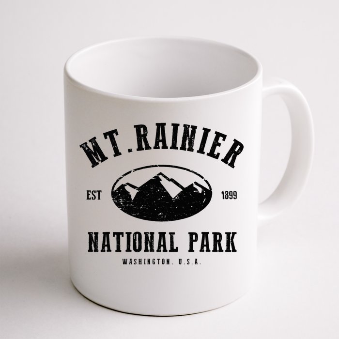 Mt. Rainier National Park Love Hiking Wanderlust Front & Back Coffee Mug