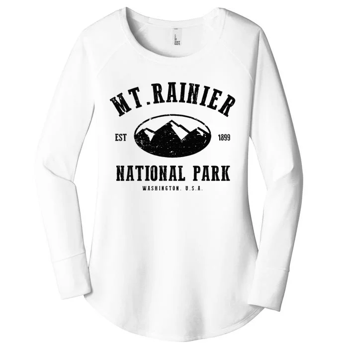 Mt. Rainier National Park Love Hiking Wanderlust Women's Perfect Tri Tunic Long Sleeve Shirt