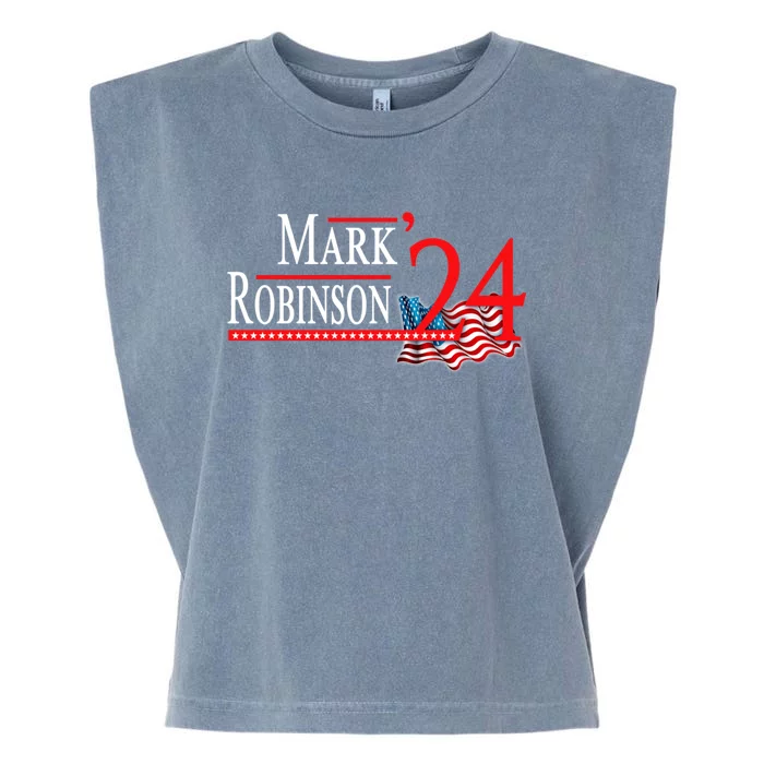 Mark Robinson North Carolina For Governor Election 2024 Garment-Dyed Women's Muscle Tee