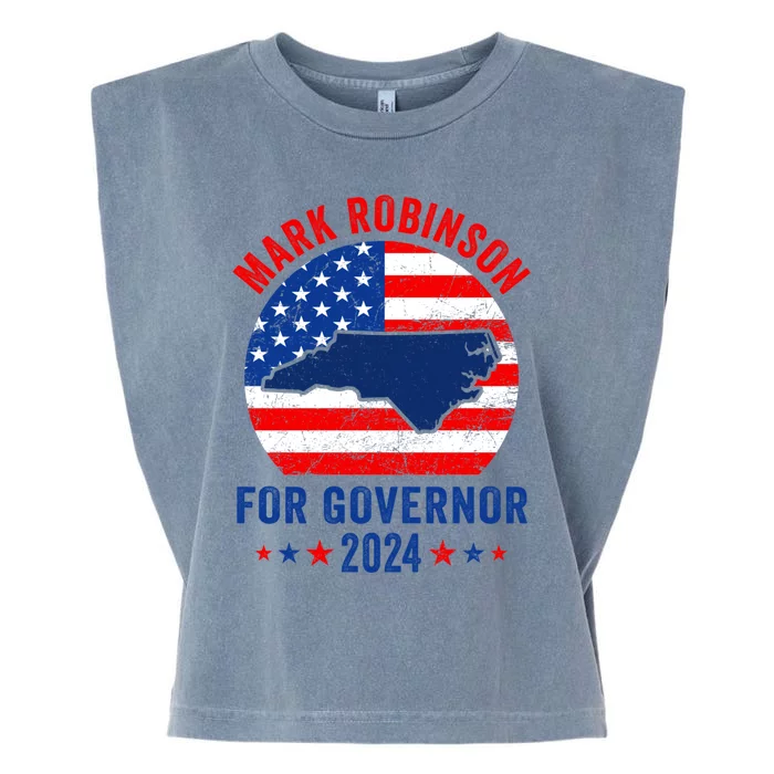 Mark Robinson North Carolina For Governor Election 2024 Garment-Dyed Women's Muscle Tee