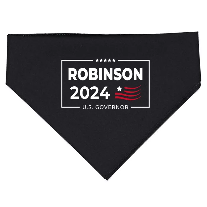 Mark Robinson North Carolina For Governor Election 2024 USA-Made Doggie Bandana