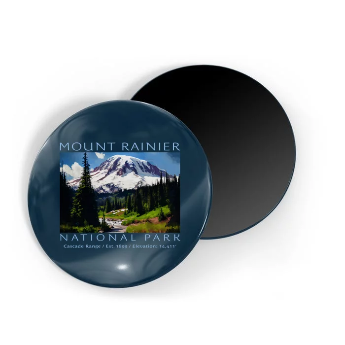 Mount Rainier National Park Magnet