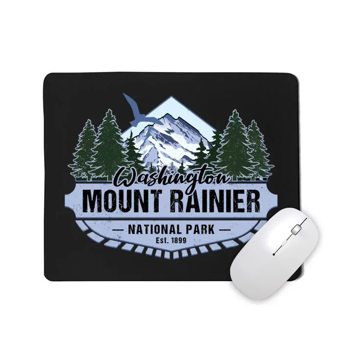 Mount Rainier National Park Washington Novelty Souvenir Mousepad