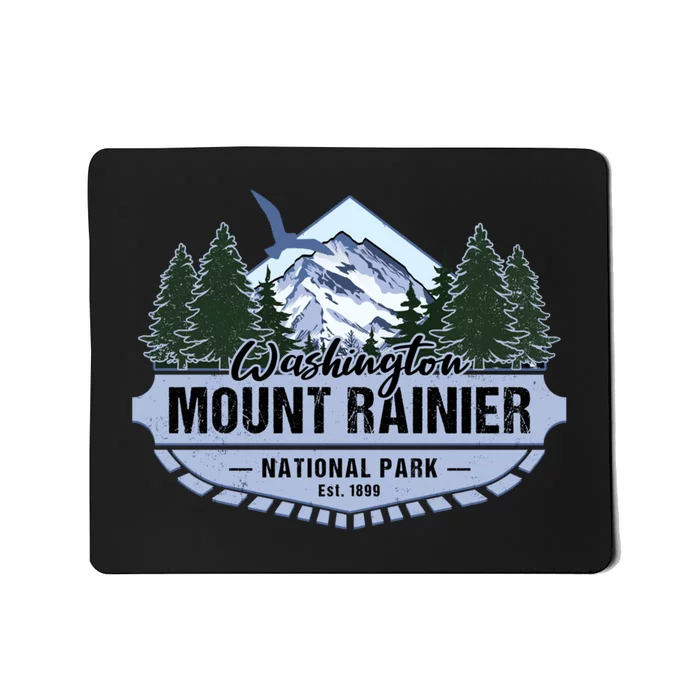 Mount Rainier National Park Washington Novelty Souvenir Mousepad