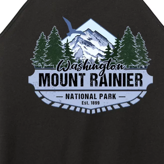 Mount Rainier National Park Washington Novelty Souvenir Women’s Perfect Tri Rocker Tank