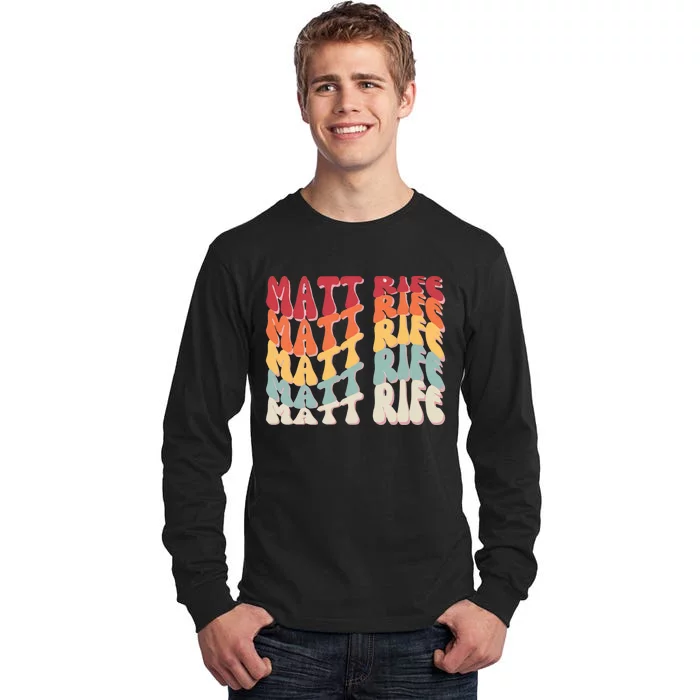 Matt Rife Problemattic Concert Tour Matt Rife Matt Comedy Tall Long Sleeve T-Shirt