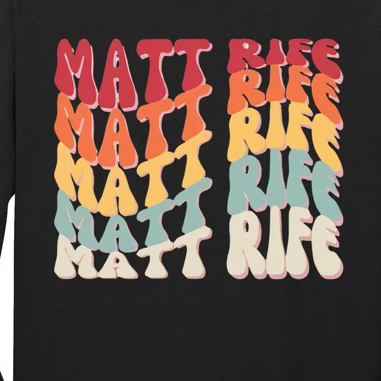 Matt Rife Problemattic Concert Tour Matt Rife Matt Comedy Tall Long Sleeve T-Shirt