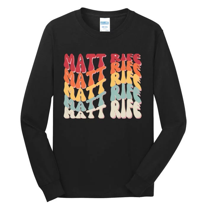 Matt Rife Problemattic Concert Tour Matt Rife Matt Comedy Tall Long Sleeve T-Shirt