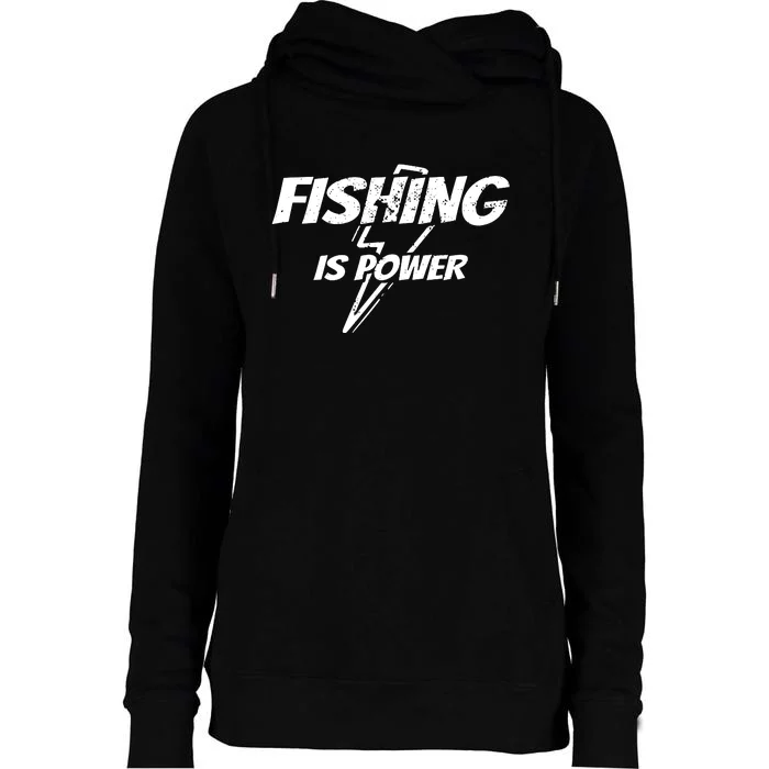 My Retirement Plan Fishing Funny Fisherman Gift Party Womens Funnel Neck Pullover Hood