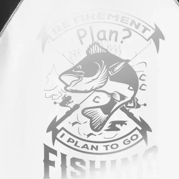 My Retirement Plan Is Going Fishing Toddler Fine Jersey T-Shirt