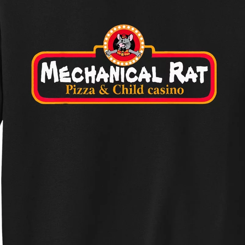 Mechanical Rat Pizza & Child Casino Tall Sweatshirt