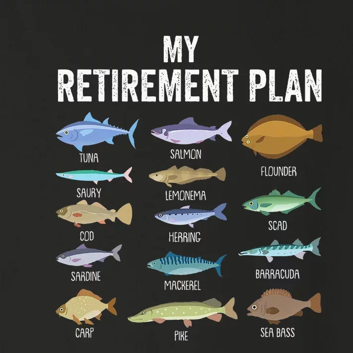 My Retiret Plan Fishing. Retiret Gift For Toddler Long Sleeve Shirt