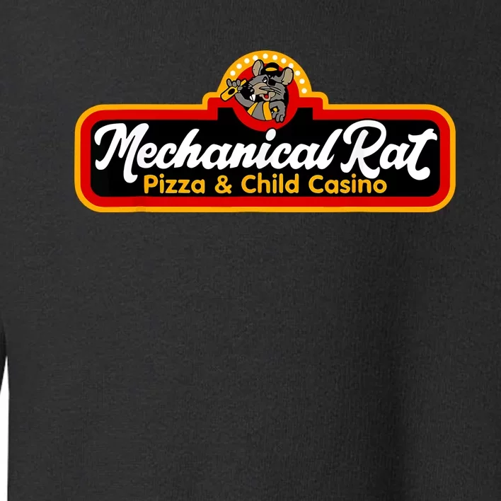 Mechanical Rat Pizza & Child Casino Toddler Sweatshirt