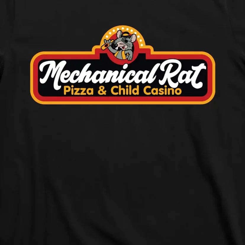 Mechanical Rat Pizza & Child Casino T-Shirt