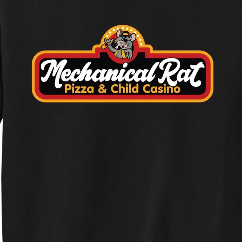 Mechanical Rat Pizza & Child Casino Tall Sweatshirt